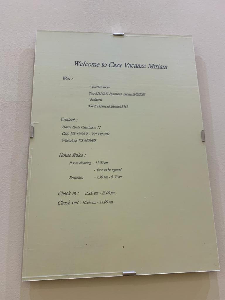 רנדצו Casa Vacanze Miriam מראה חיצוני תמונה